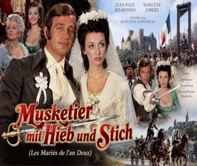 Jean-Paul Belmondo in Musketier mit Hieb und Stich